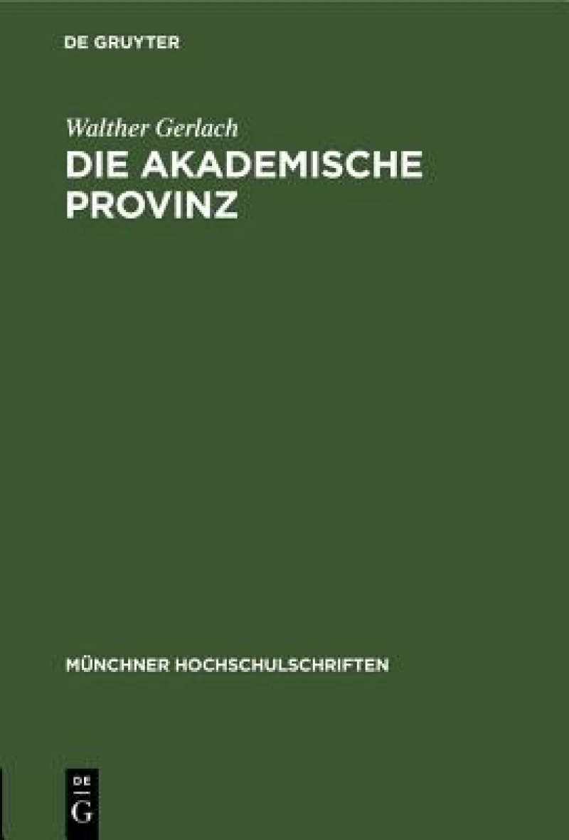 akademische Provinz