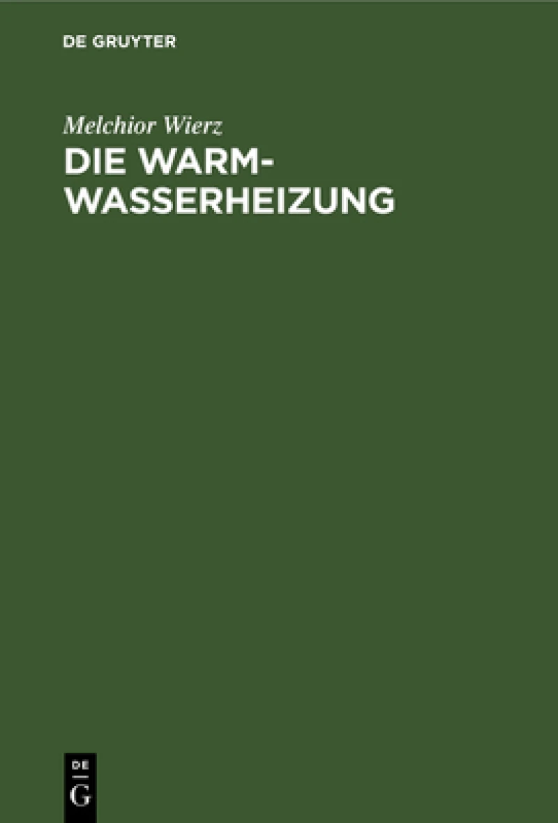 Warmwasserheizung