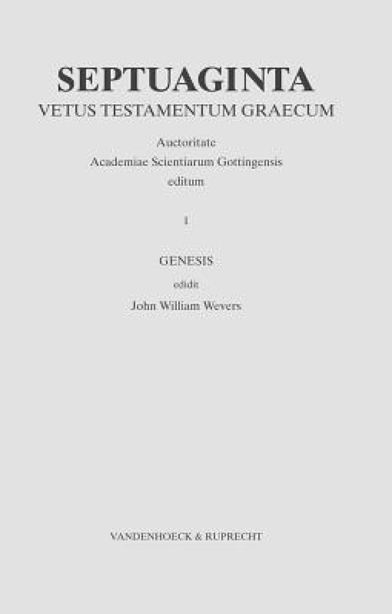 Septuaginta. Vetus Testamentum Graecum