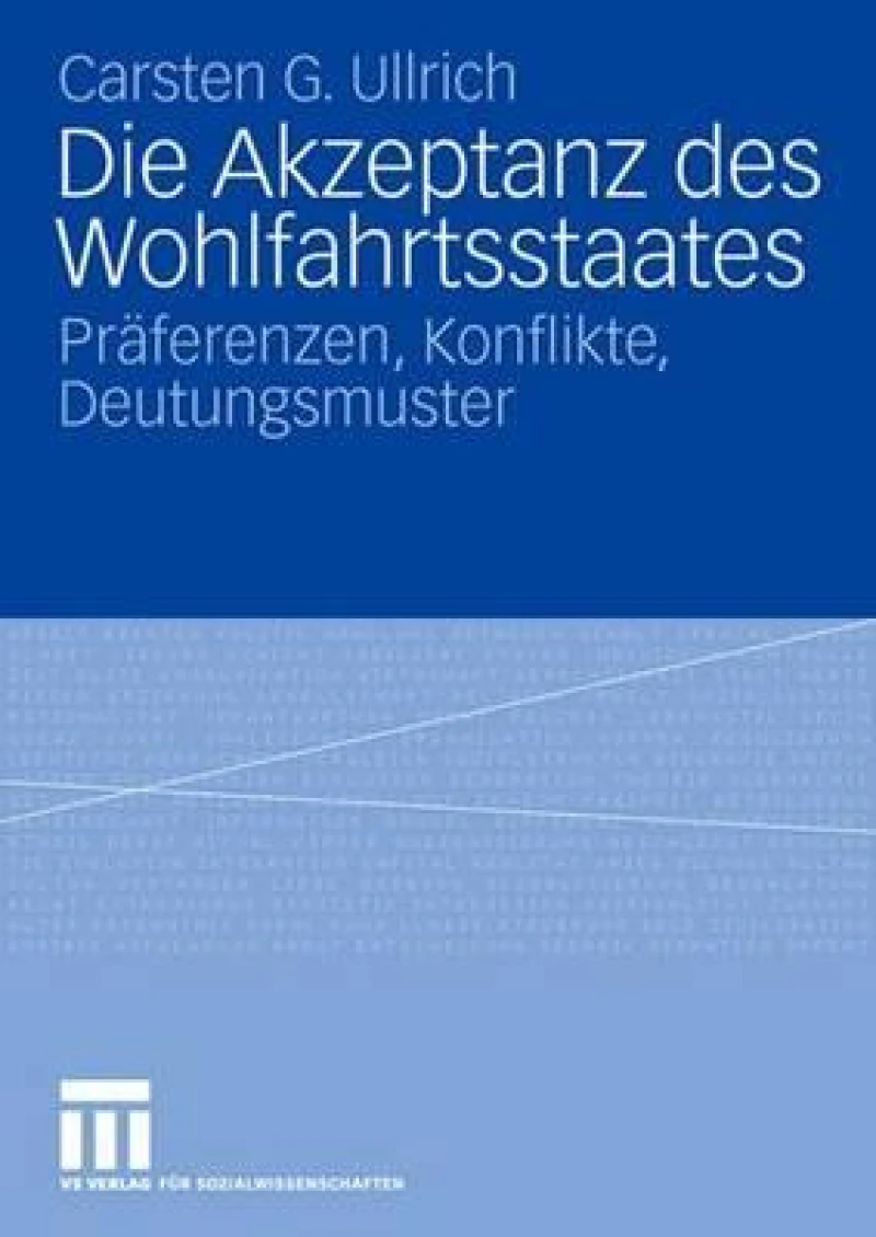 Die Akzeptanz des Wohlfahrtsstaates