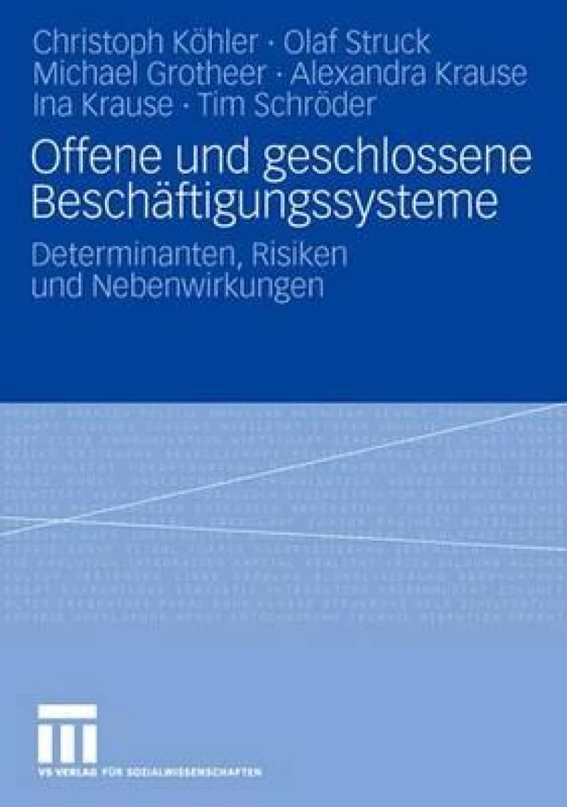 Offene und geschlossene Beschaftigungssysteme