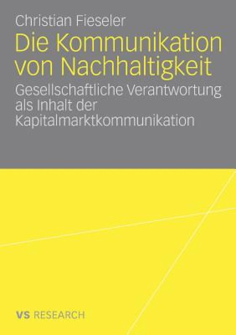 Die Kommunikation von Nachhaltigkeit
