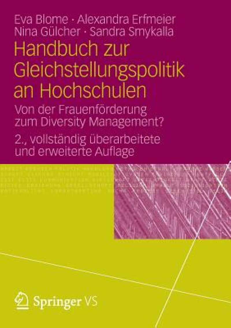 Handbuch zur Gleichstellungspolitik an Hochschulen
