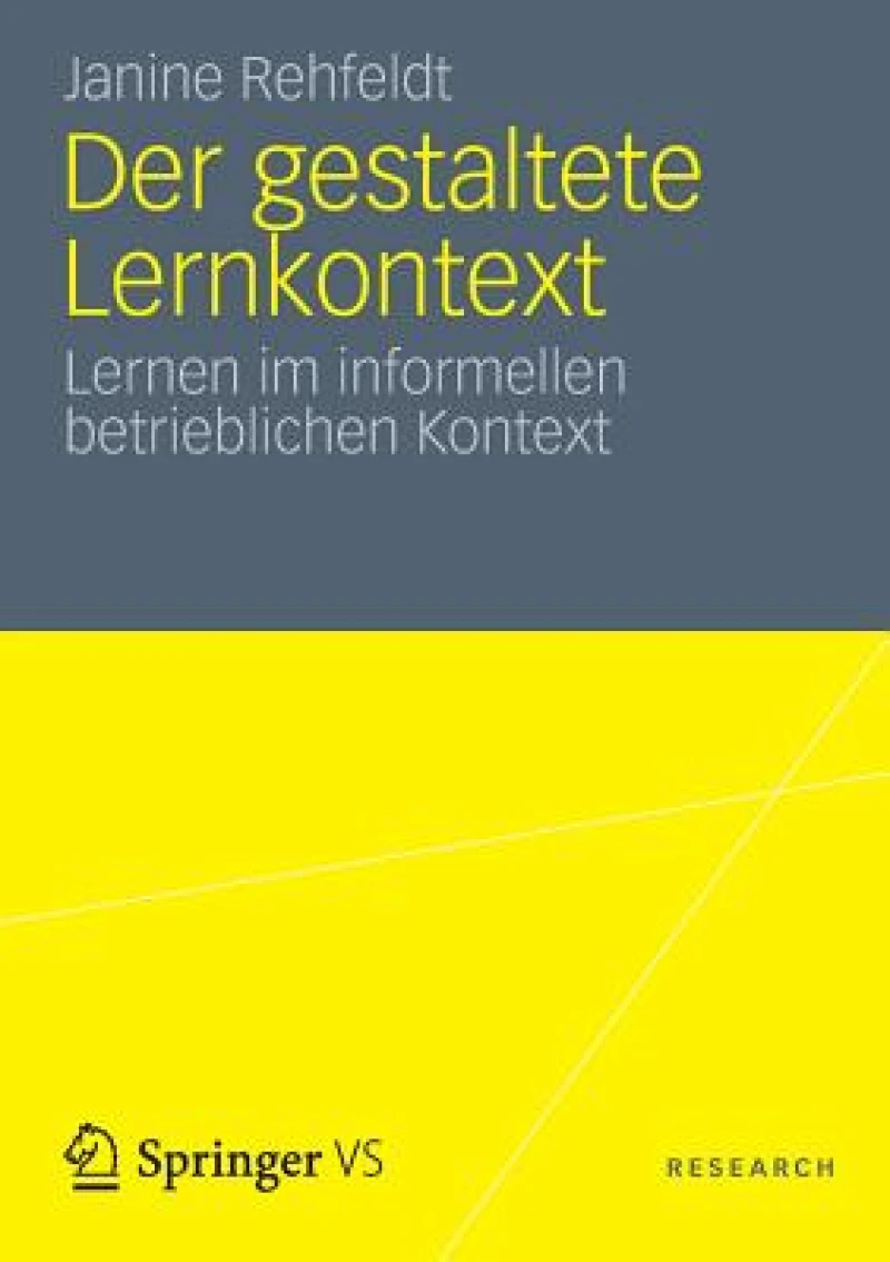 Der gestaltete Lernkontext
