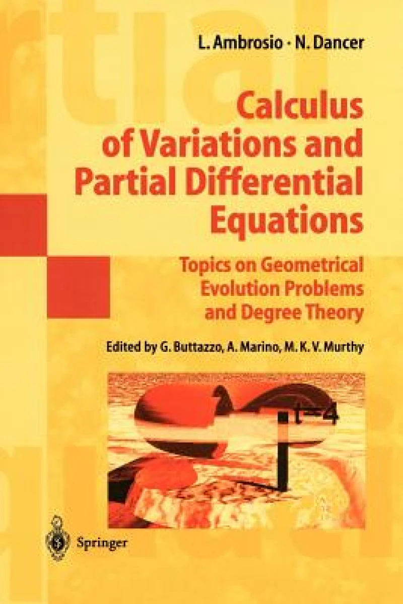 Calculus of Variations and Partial Differential Equations