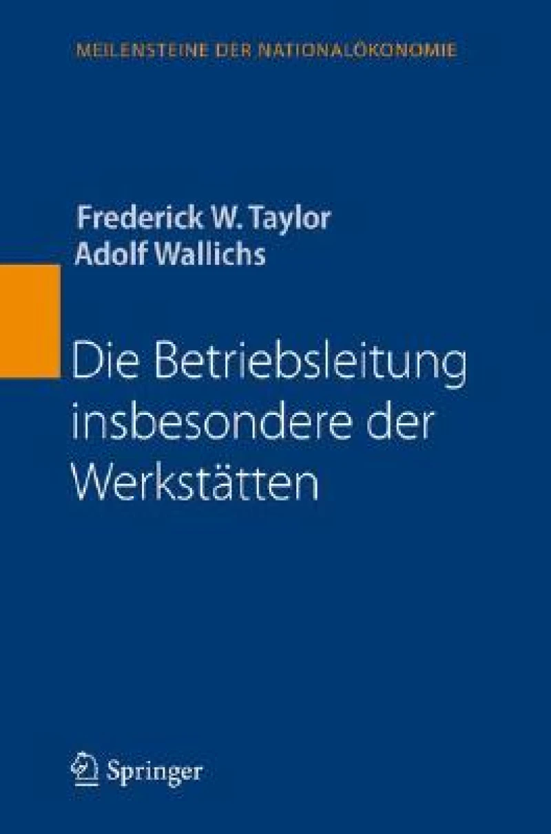 Die Betriebsleitung insbesondere der Werkstatten