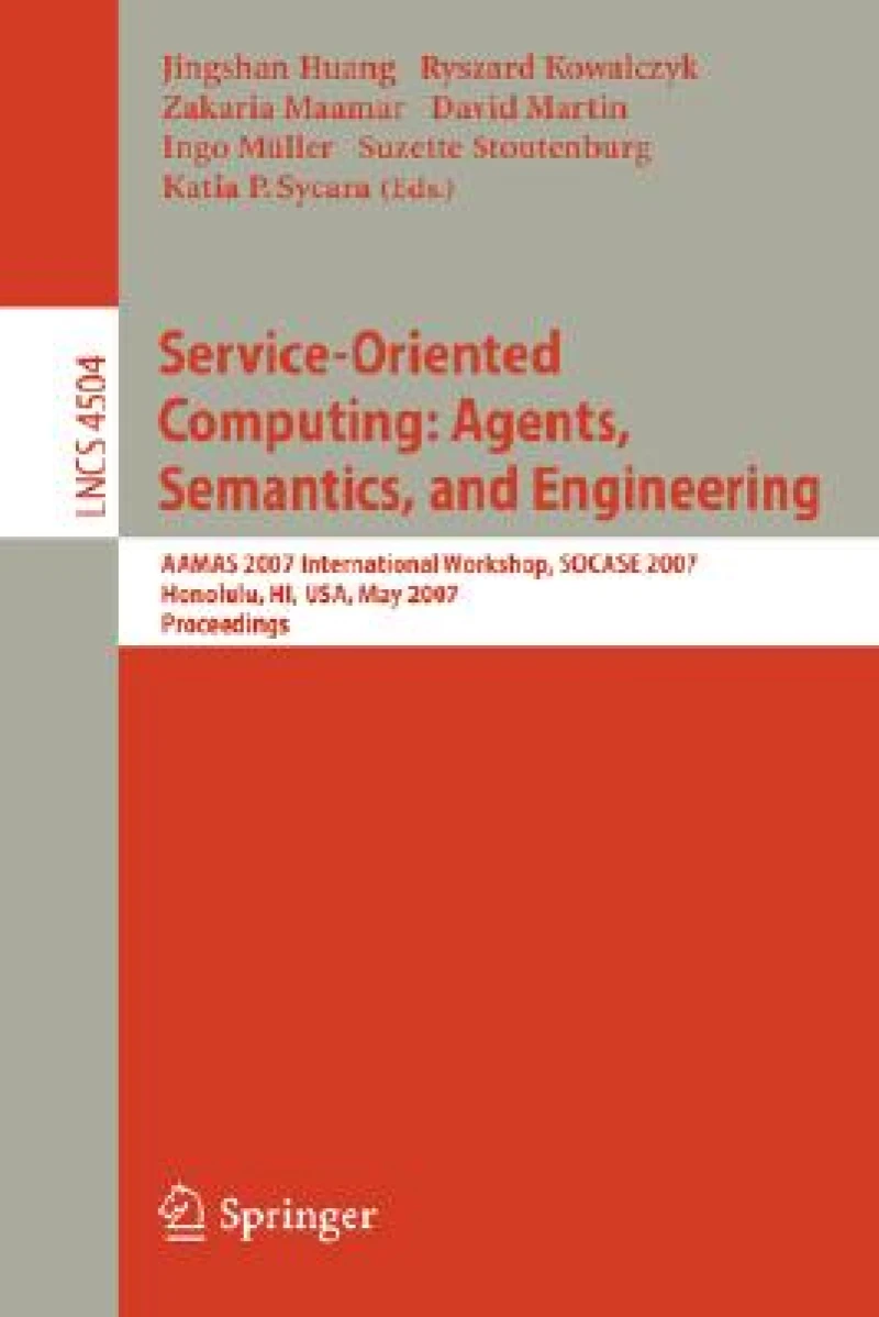 Service-Oriented Computing