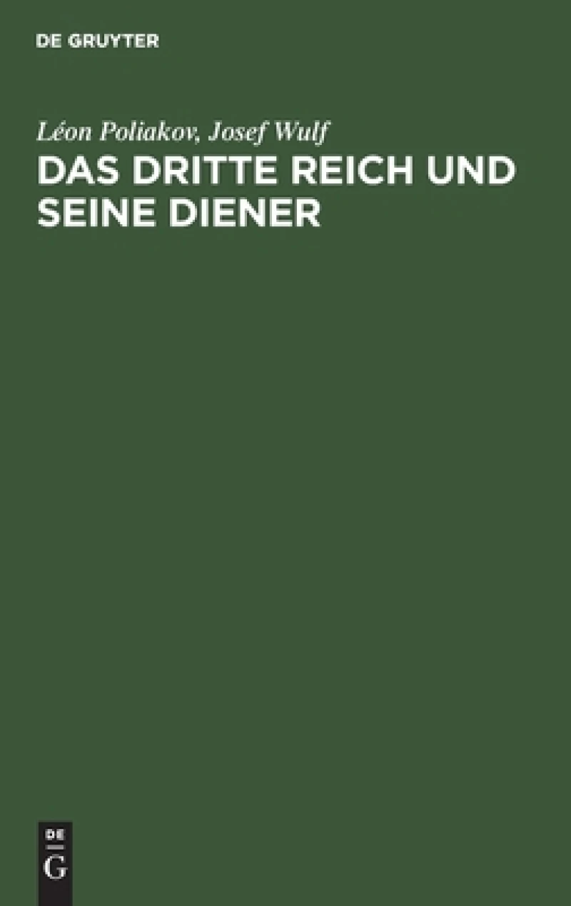 Dritte Reich und seine Diener