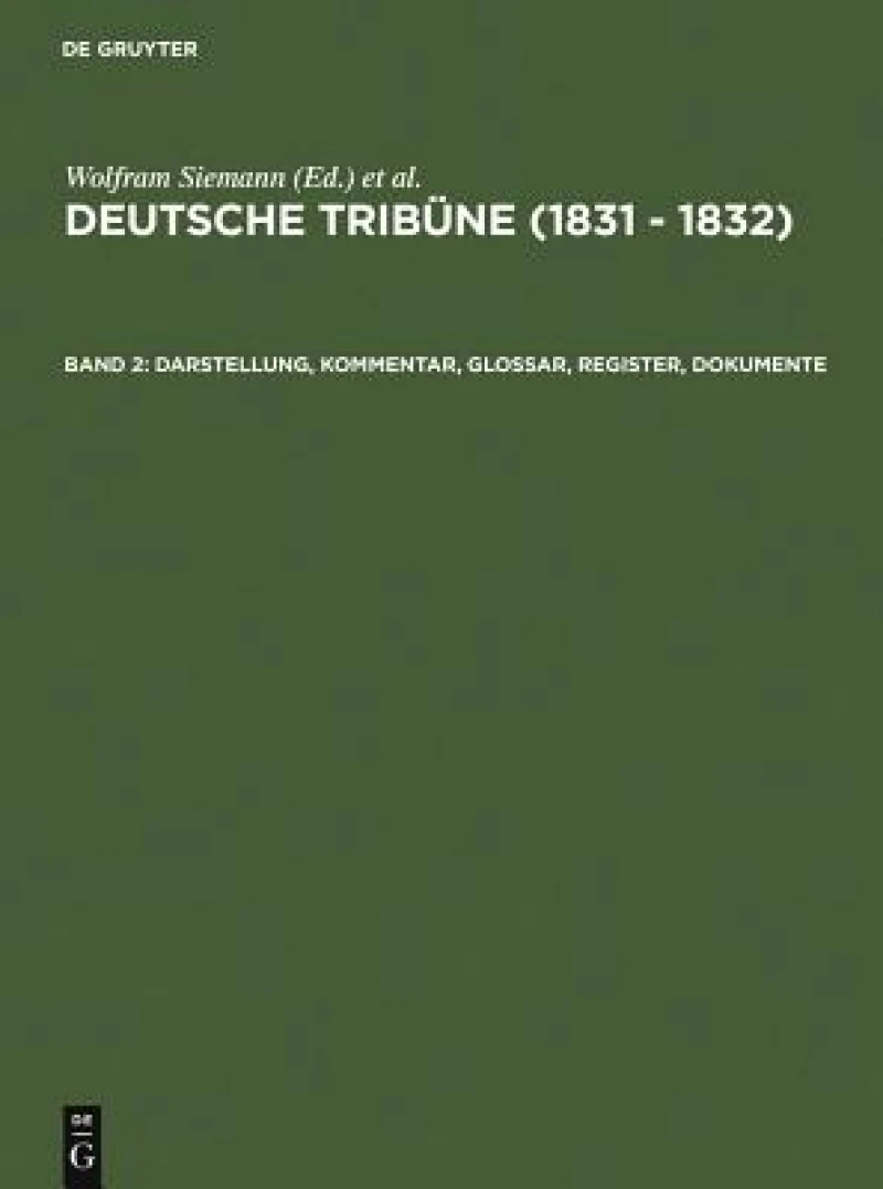 Darstellung, Kommentar, Glossar, Register, Dokumente