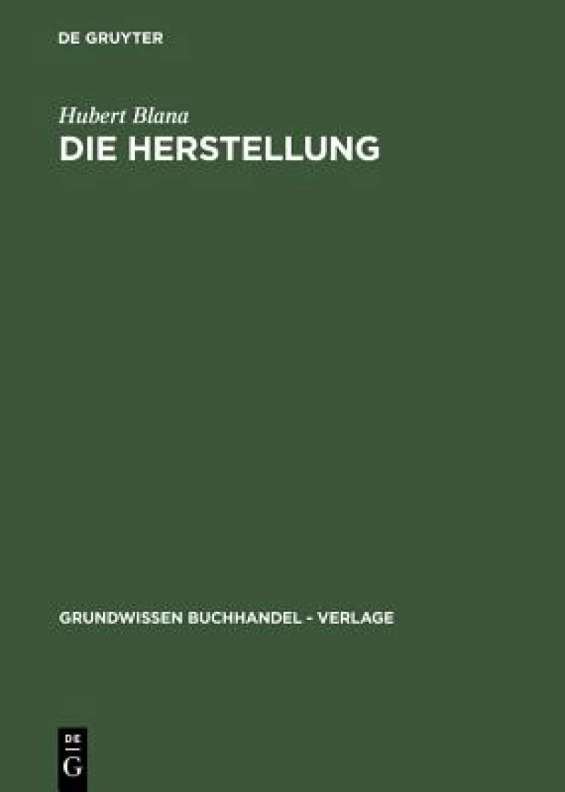 Herstellung