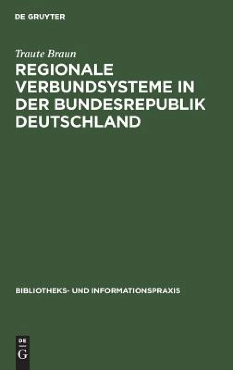 Regionale Verbundsysteme in Der Bundesrepublik Deutschland