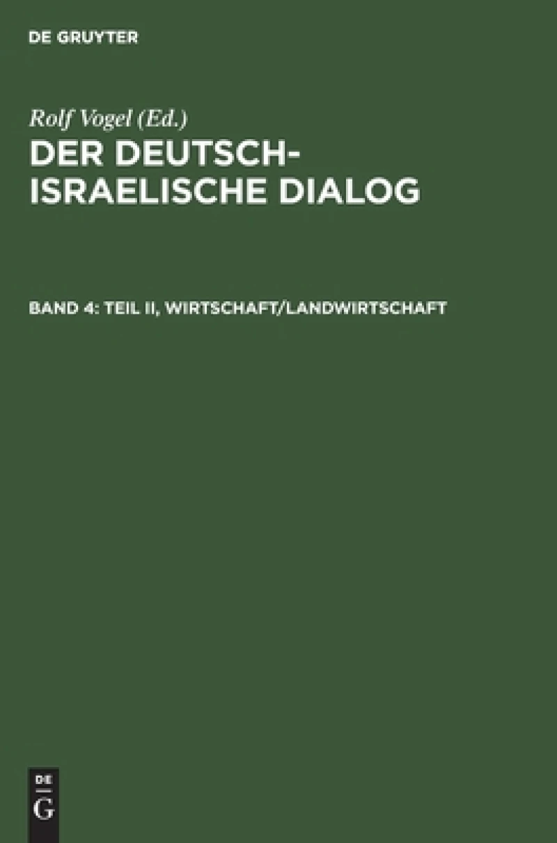 Teil II, Wirtschaft/Landwirtschaft