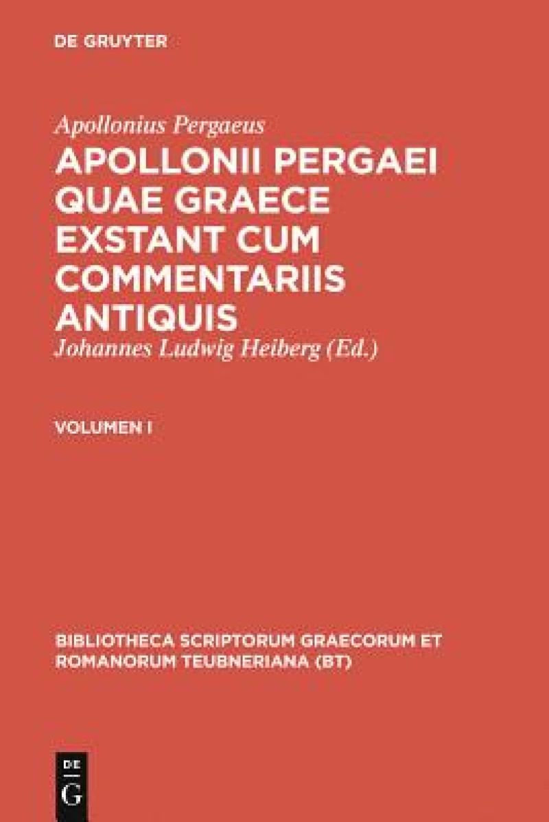 Apollonius Pergaeus, ; Heiberg, Johannes Ludwig