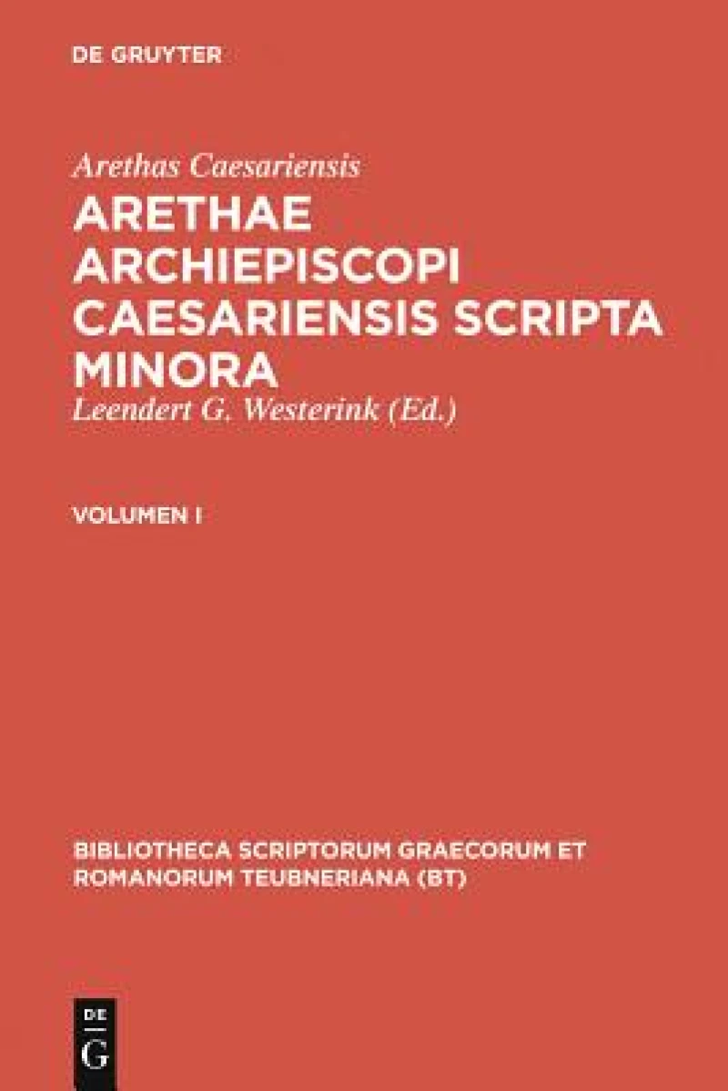 Arethas Caesariensis, ; Westerink, Leendert G.
