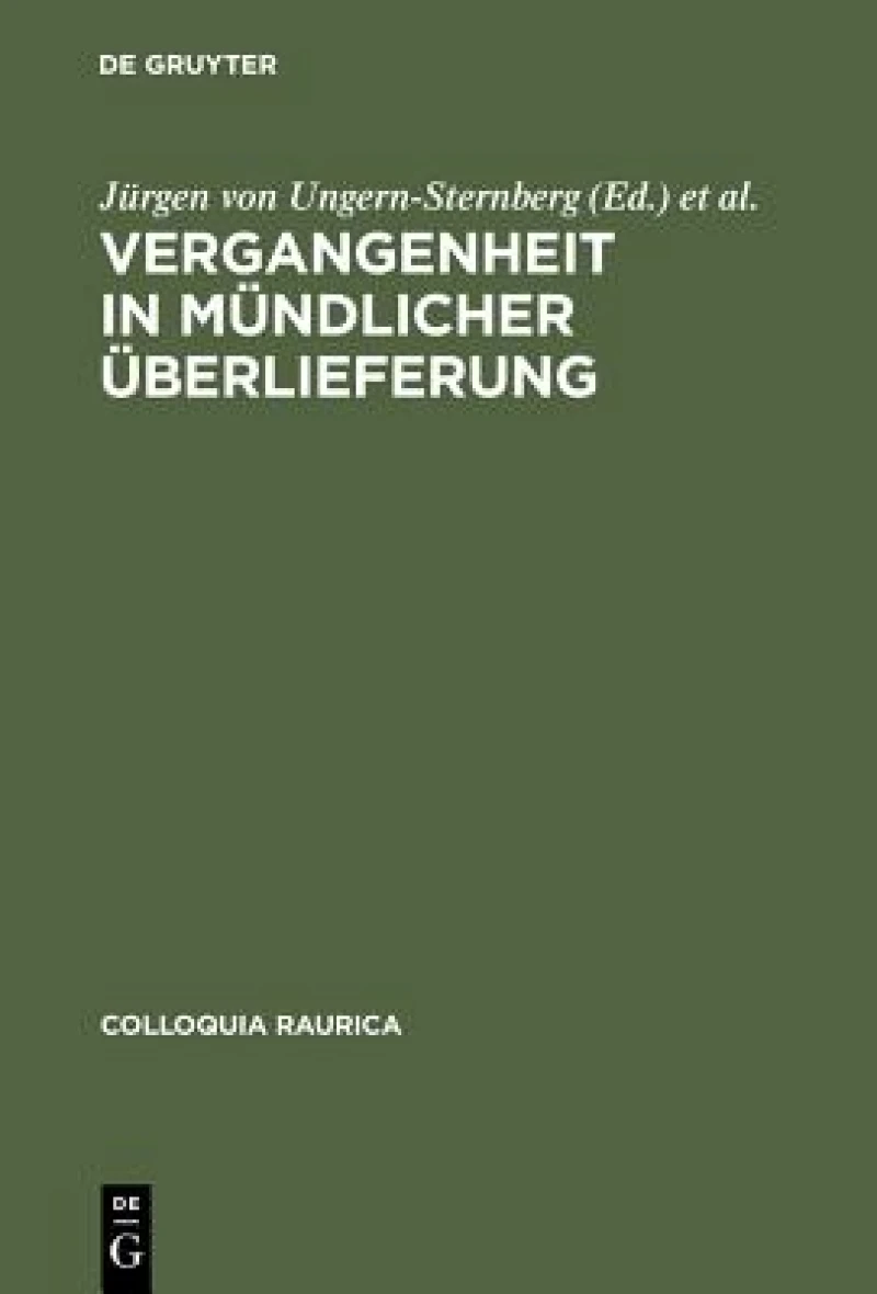 Vergangenheit in Mündlicher Überlieferung