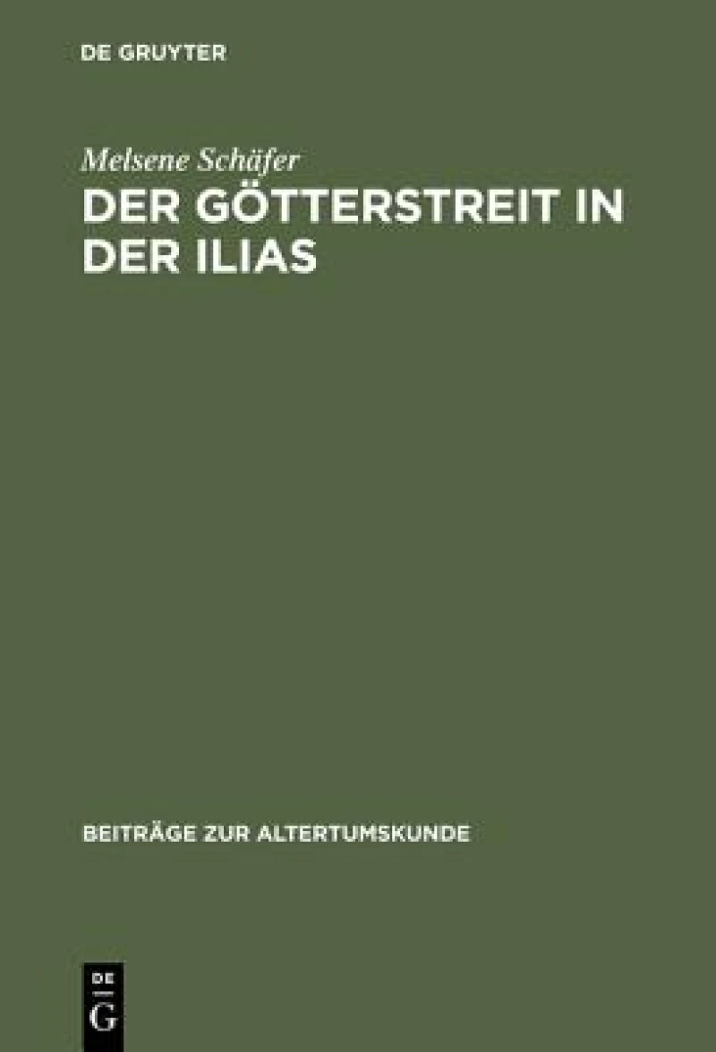Götterstreit in der Ilias