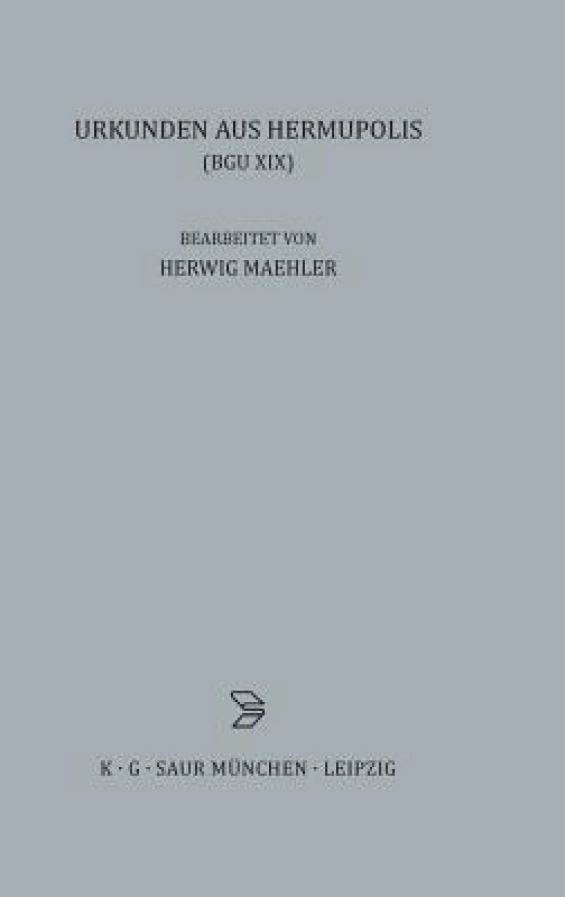Urkunden Aus Hermupolis