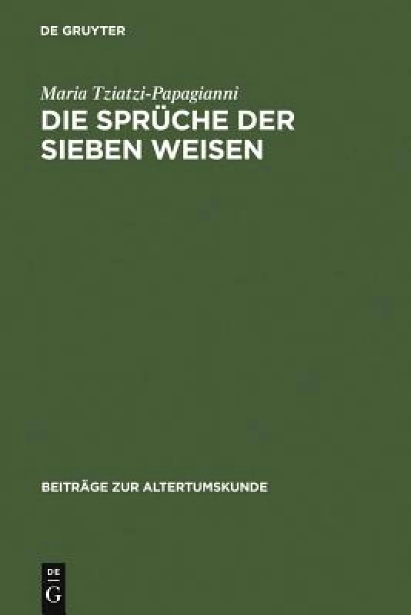 Sprüche der sieben Weisen