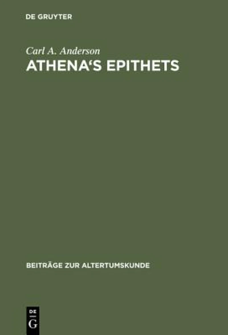 Athena''s Epithets