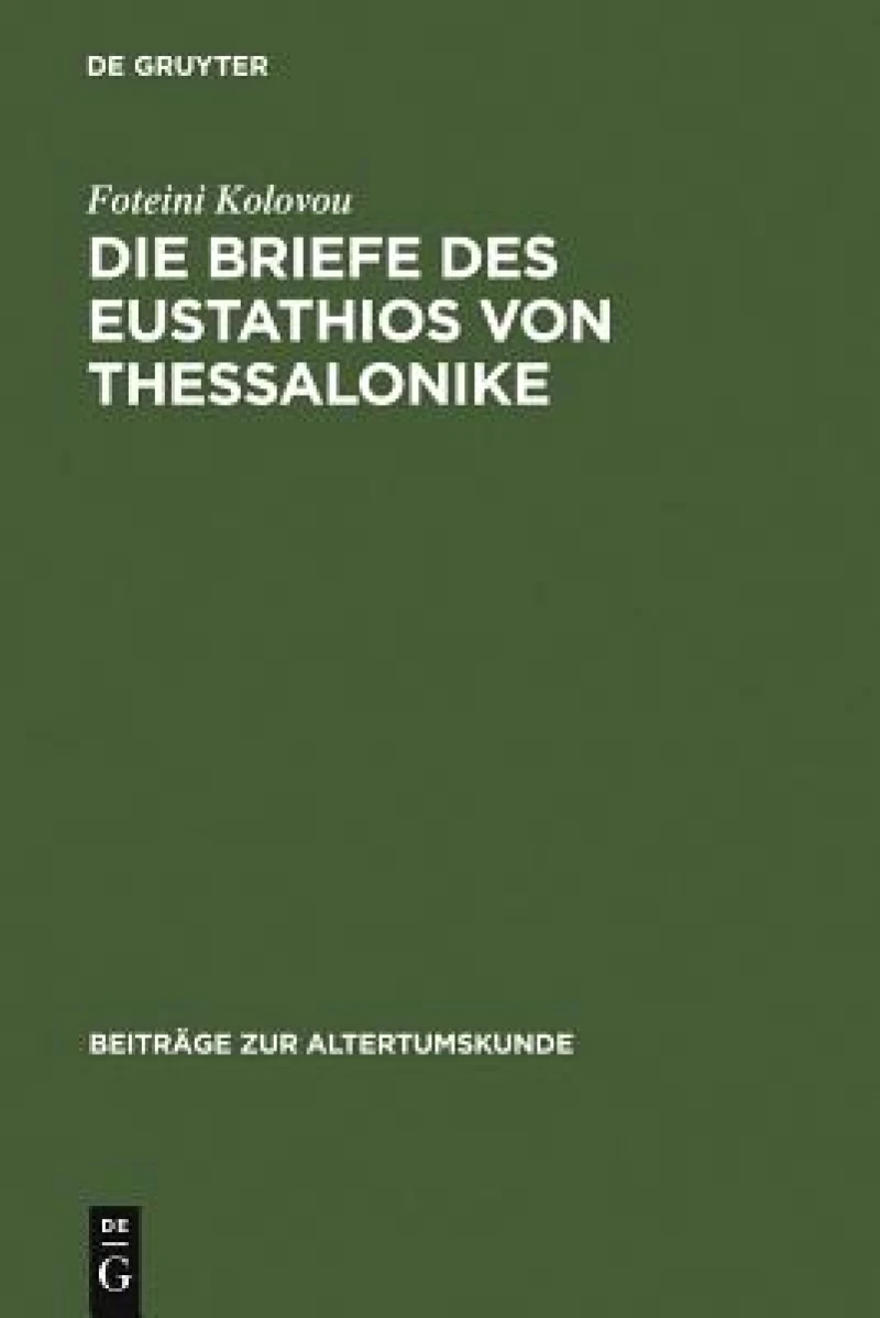Briefe des Eustathios von Thessalonike
