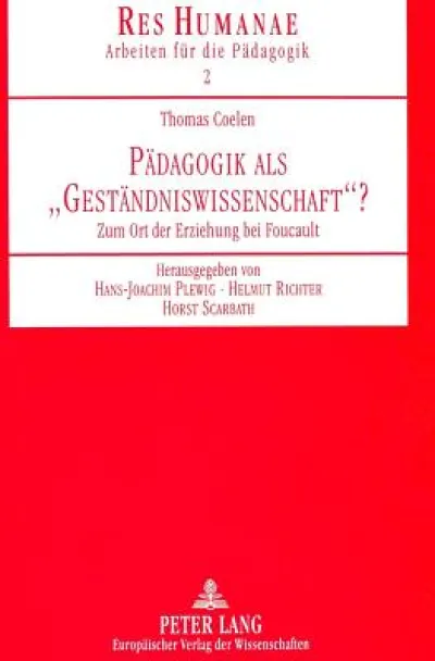 Paedagogik ALS «Gestaendniswissenschaft»?