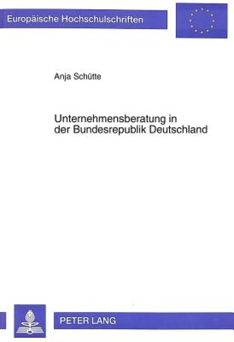 Unternehmensberatung in der Bundesrepublik Deutschland