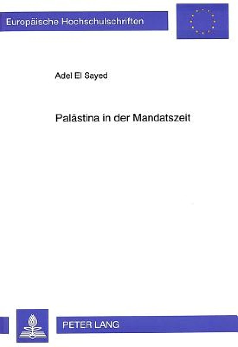 Palaestina in der Mandatszeit