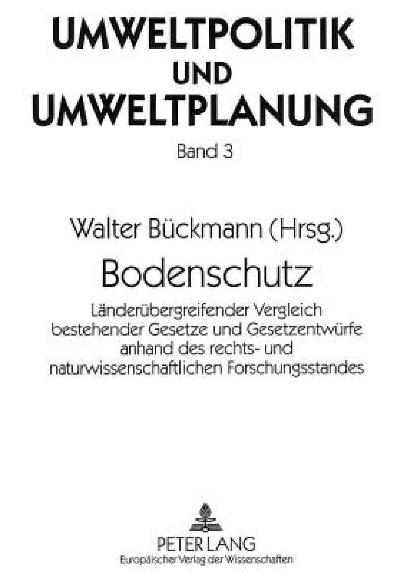 Bodenschutz