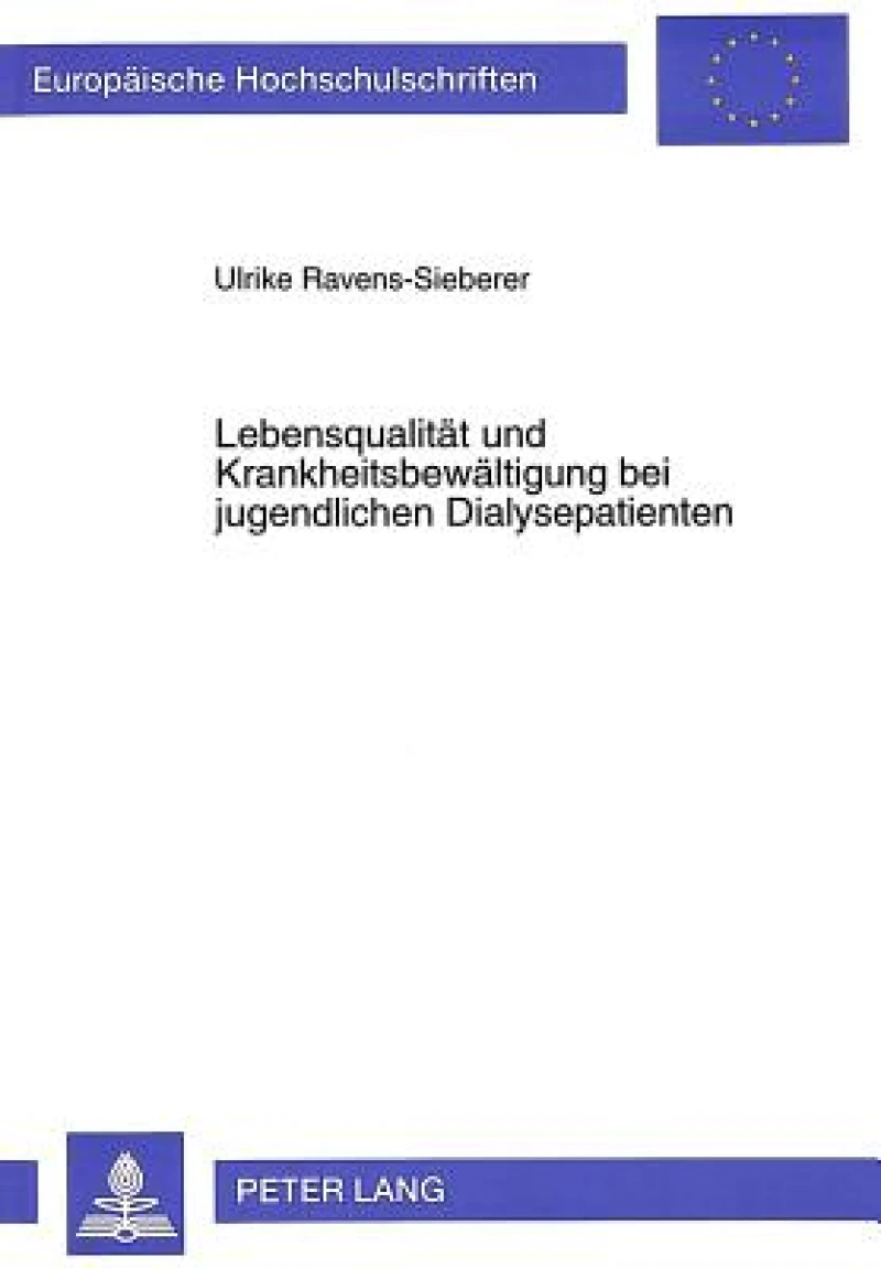 Lebensqualitaet und Krankheitsbewaeltigung bei jugendlichen Dialysepatienten
