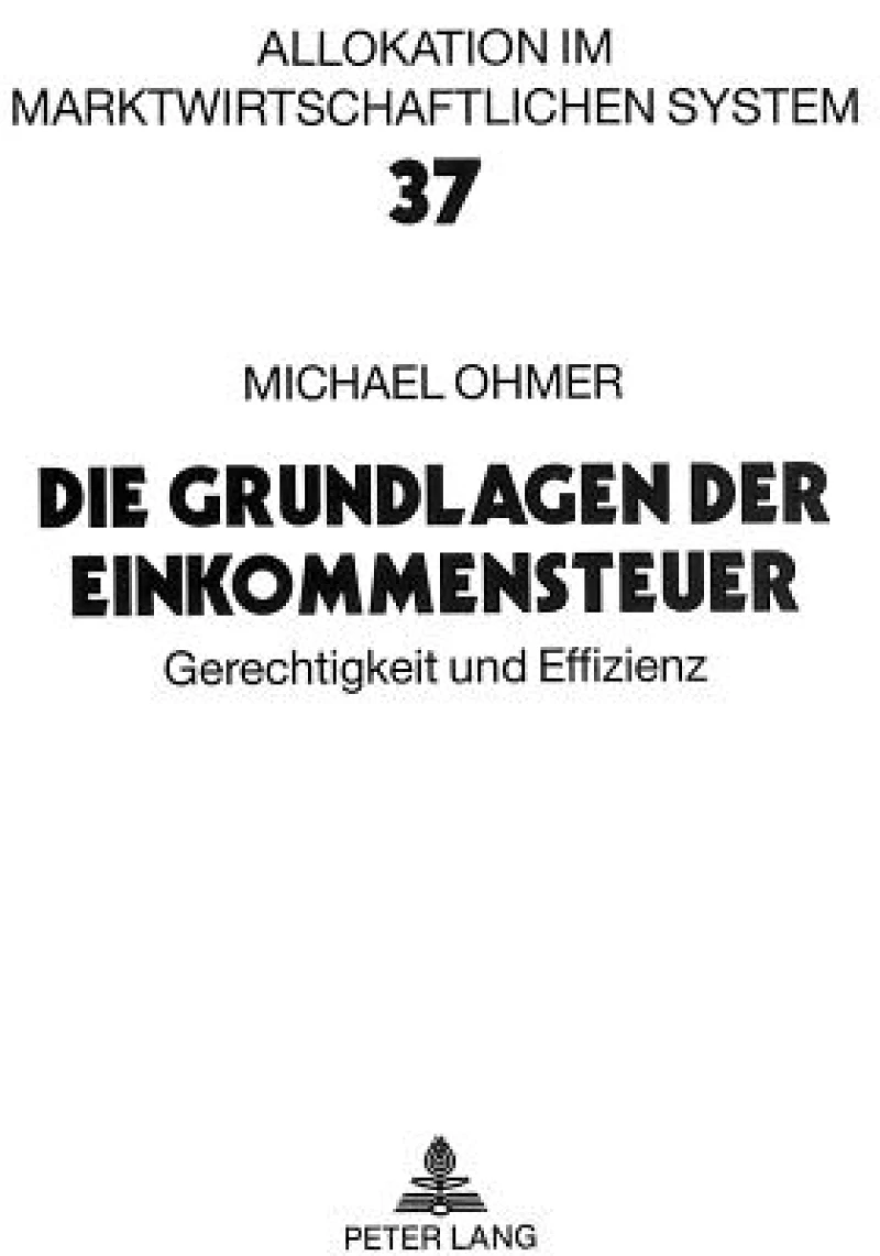 Die Grundlagen der Einkommensteuer