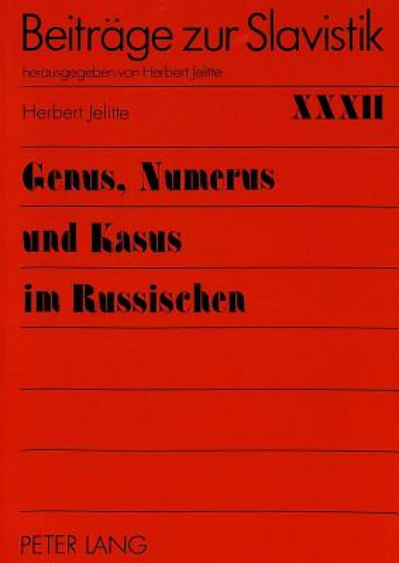 Genus, Numerus und Kasus im Russischen