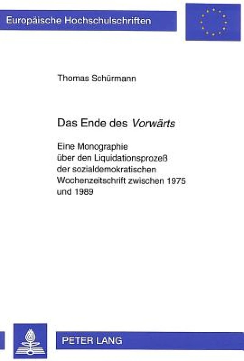 Das Ende des «Vorwaerts»