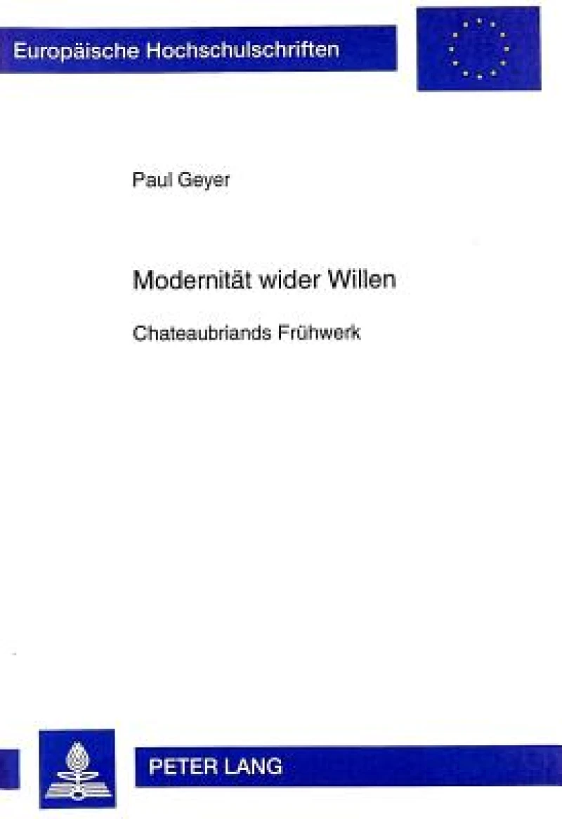 Modernitaet Wider Willen