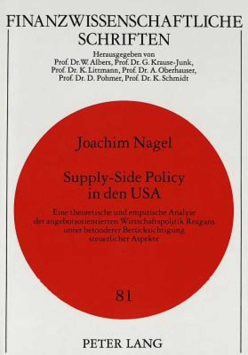 Supply-Side Policy in den USA