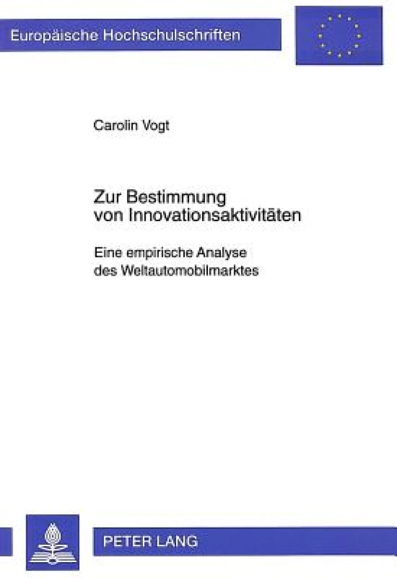 Zur Bestimmung von Innovationsaktivitaeten