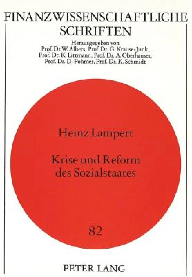 Krise und Reform des Sozialstaates