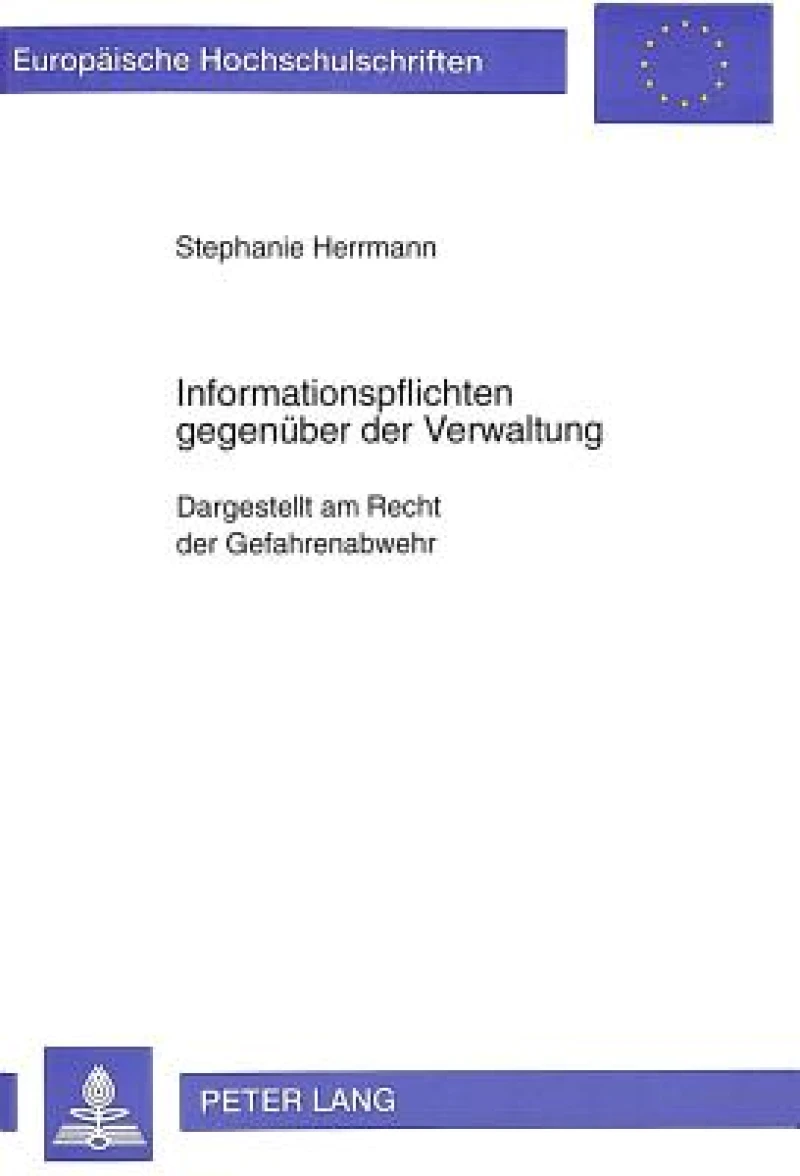 Informationspflichten Gegenueber Der Verwaltung