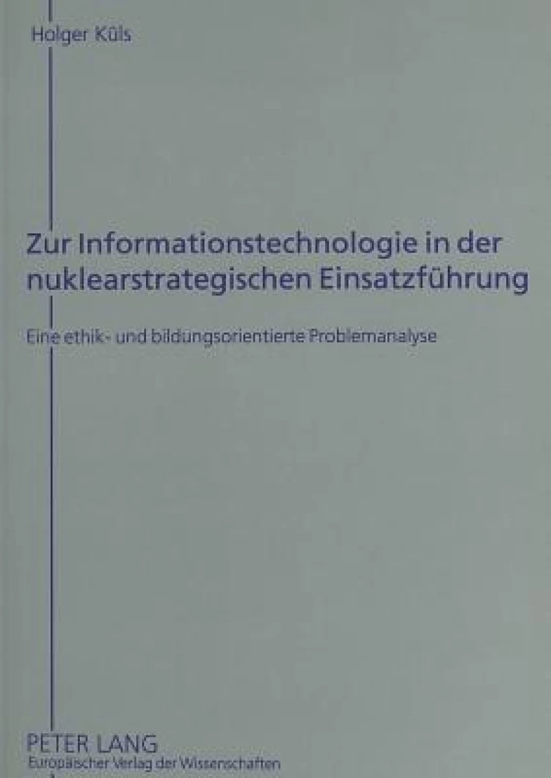 Zur Informationstechnologie in der nuklearstrategischen Einsatzfuehrung