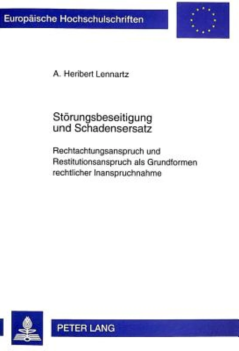 Stoerungsbeseitigung und Schadensersatz
