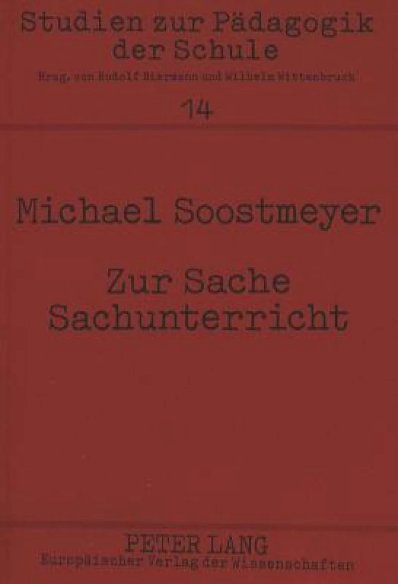 Zur Sache Sachunterricht