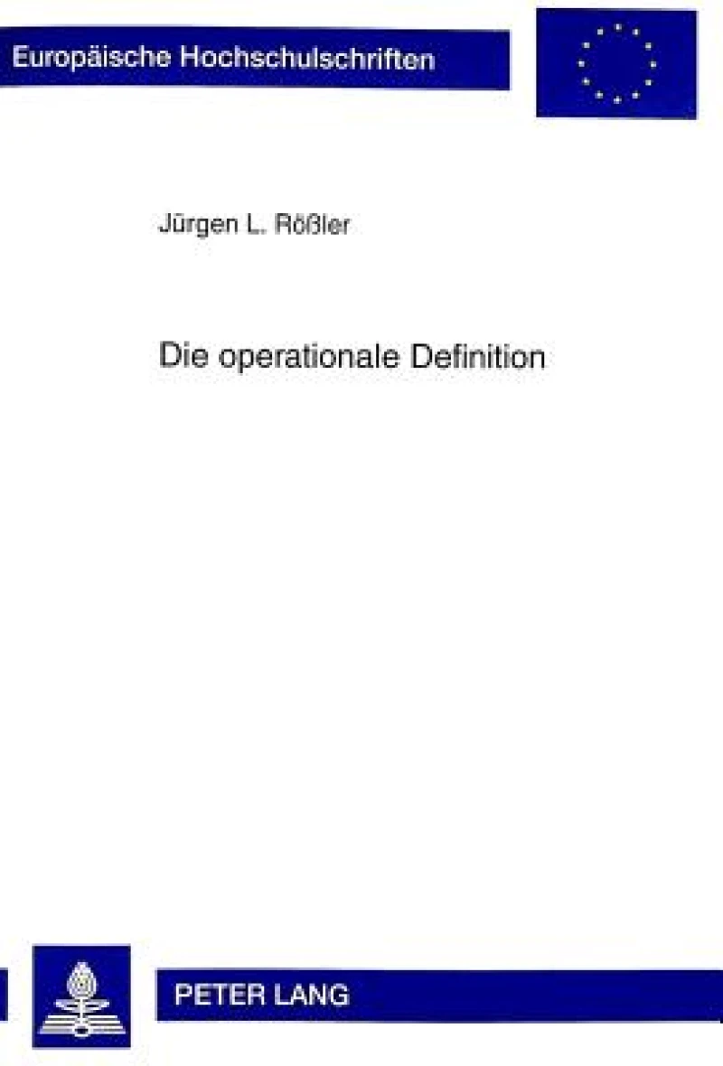 Die Operationale Definition