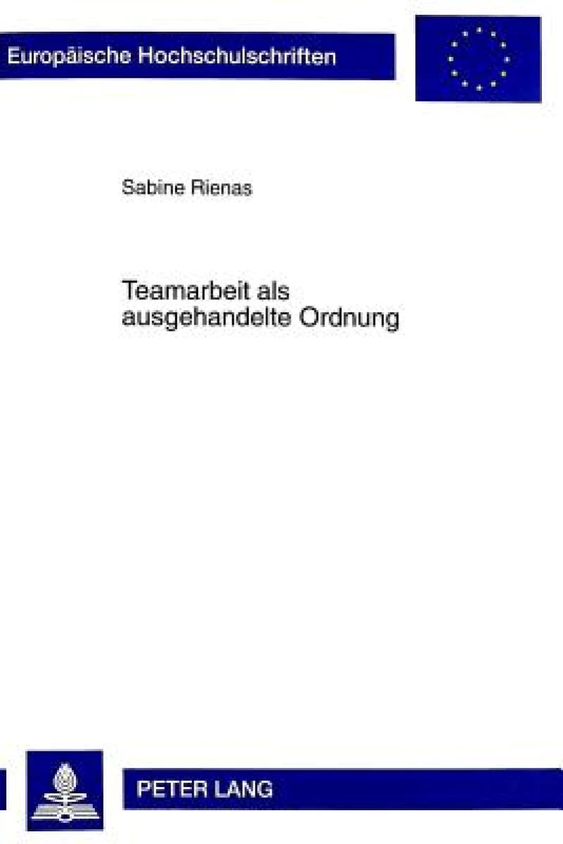 Teamarbeit als ausgehandelte Ordnung
