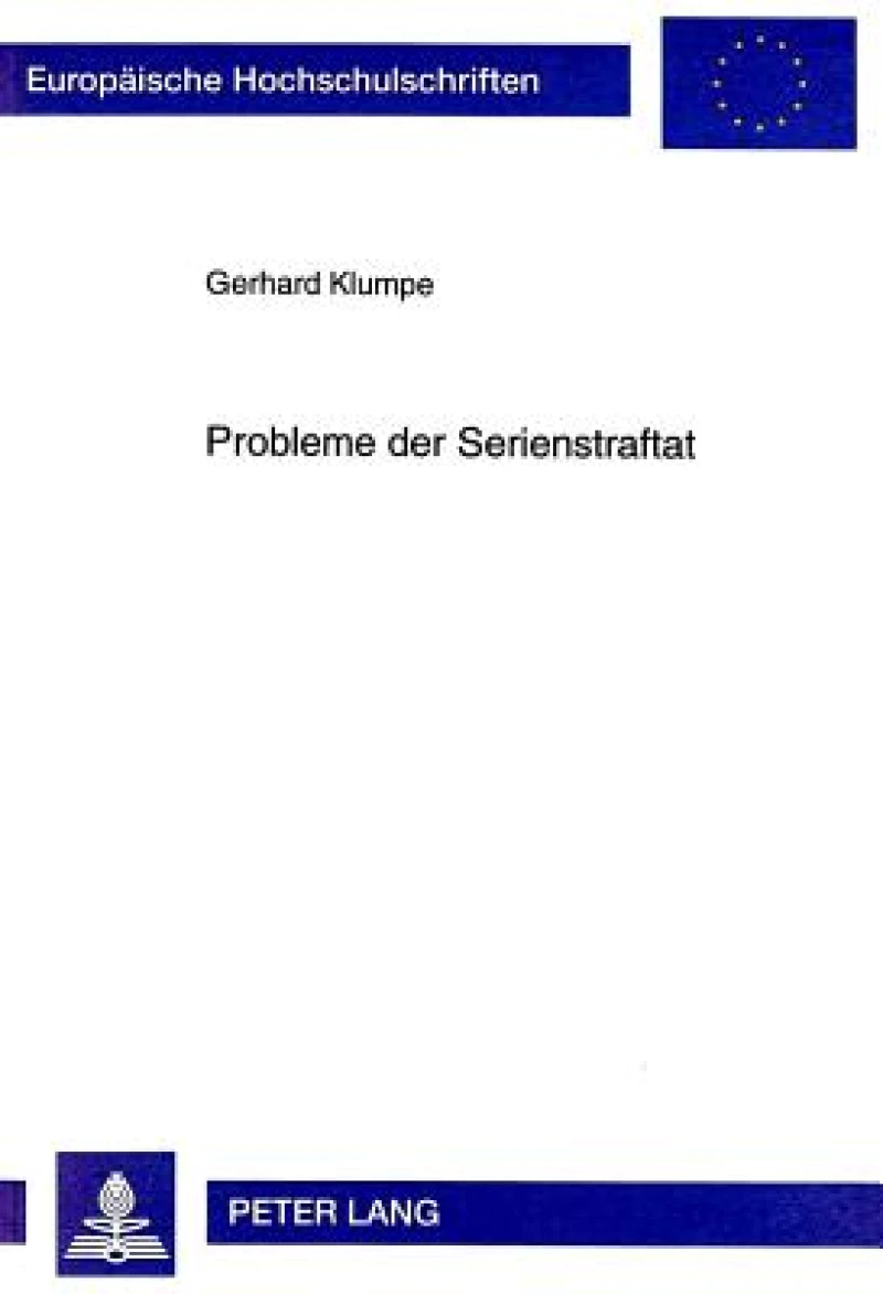 Probleme der Serienstraftat