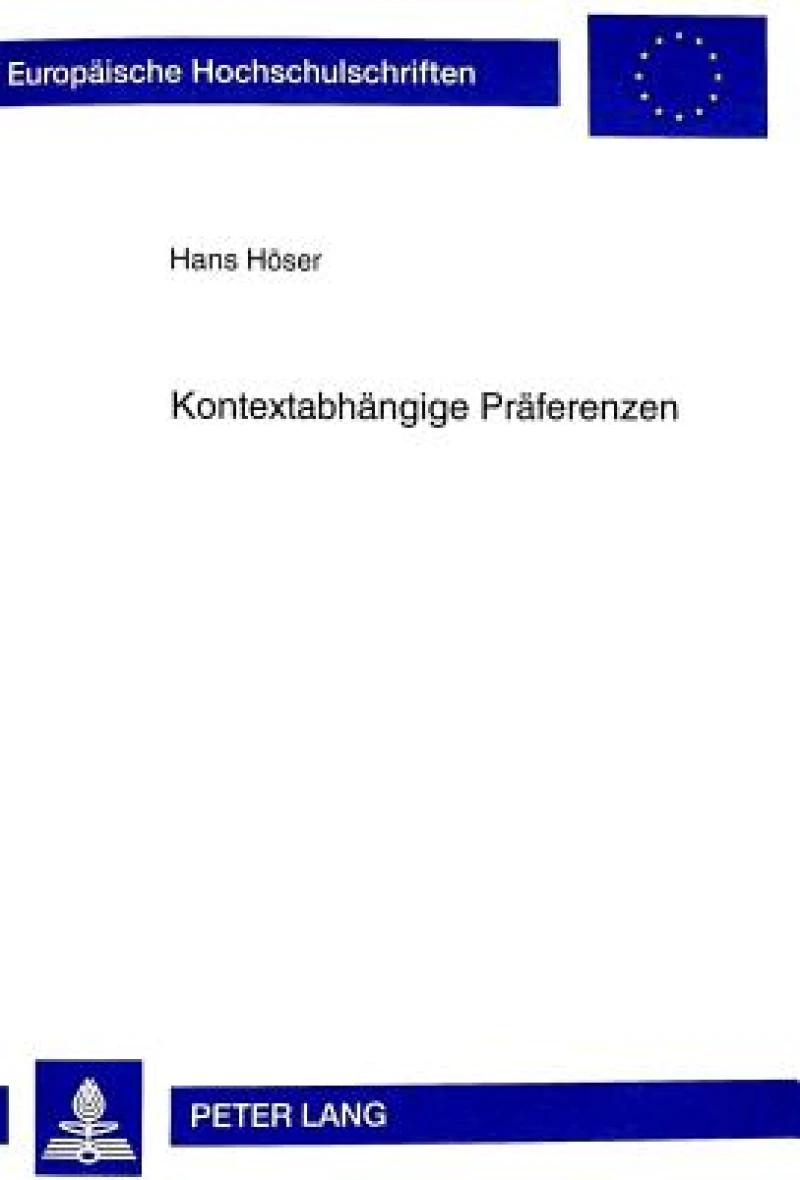 Kontextabhaengige Praeferenzen