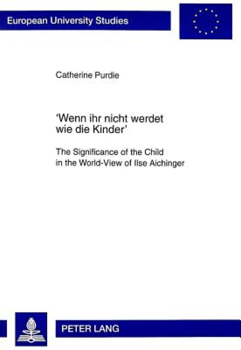 ''Wenn ihr nicht werdet wie die Kinder''