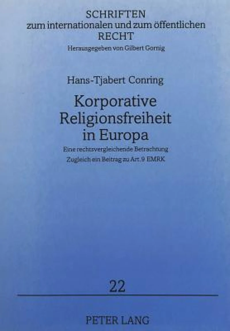 Korporative Religionsfreiheit in Europa