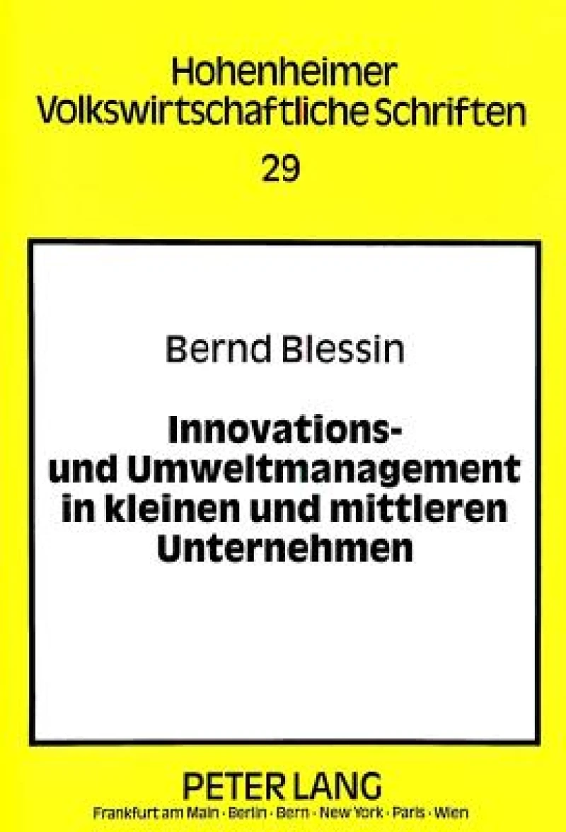 Innovations- und Umweltmanagement in kleinen und mittleren Unternehmen