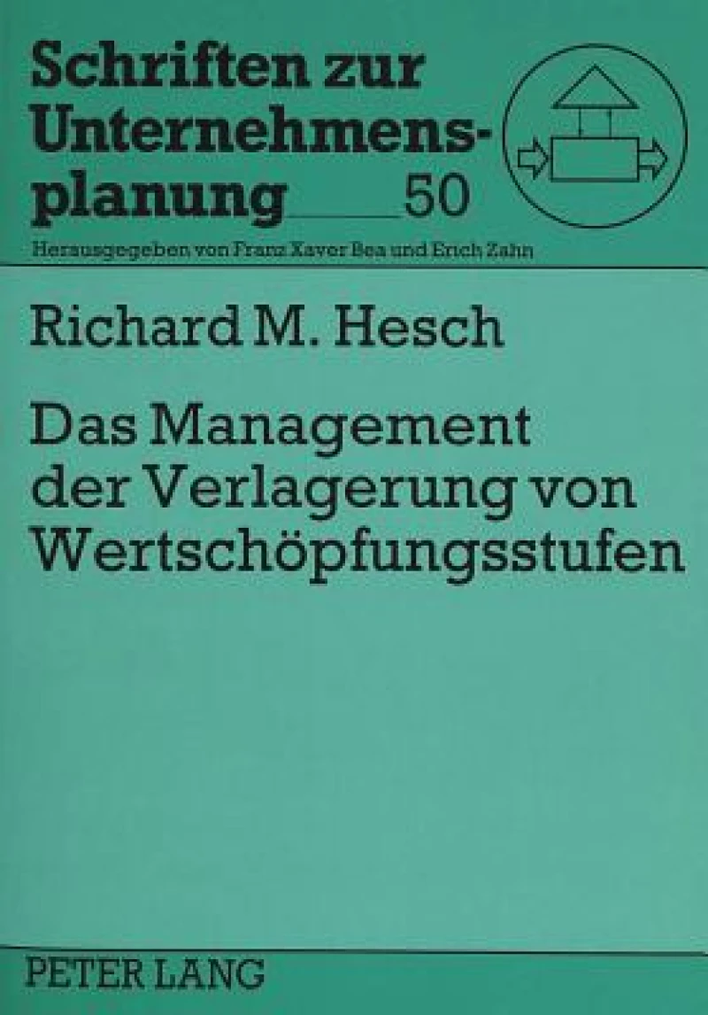 Das Management der Verlagerung von Wertschoepfungsstufen