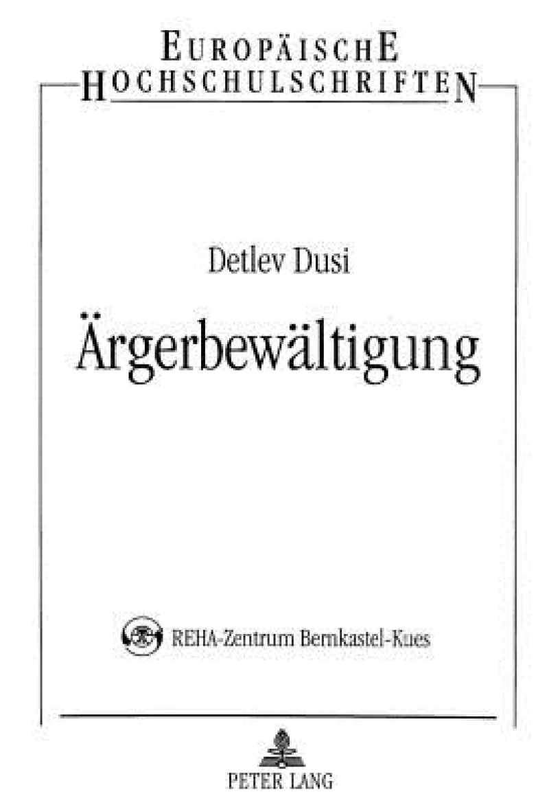 Aergerbewaeltigung