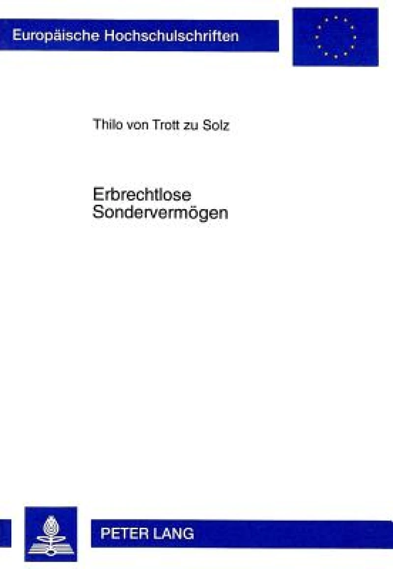 Erbrechtlose Sondervermoegen